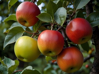 Obraz premium apples that grow on trees