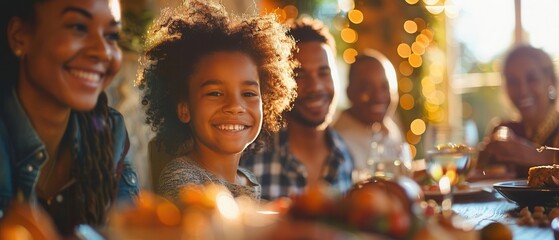 Obraz premium In-person gatherings for multigenerational family celebrations offer opportunities for sharing stories and traditions across generations