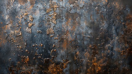 Fototapeta premium Aged Metal Sheet as Backdrop