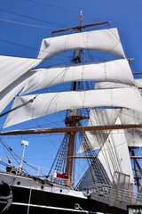 mast of a tall sailing ship