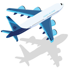 Isometric Air Plane Icon