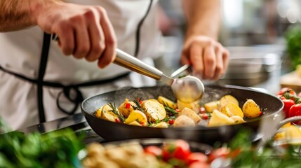 Healthy Cooking Class: Learning to Prepare Nutritious Potato Dishes in an Educational and Supportive Environment