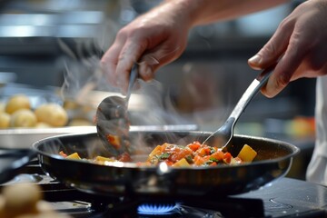 Audience Engagement in a Gourmet Cooking Class Focused on Potato Dishes for Culinary Enthusiasts