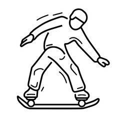 Skateboard svg, Skateboarding svg, Skateboarder svg, Skateboarding png, Skateboard Cricut, Skateboard Cut File, Skateboard Clipart, Skate svg, Skater svg, Skateboard dxf, Skateboard png, Skateboard 
