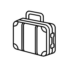 suitcase icon, travel icon, vacation icon, baggage icon, bag icon, business icon, tourism icon, luggage icon, holiday icon, summer icon, transportation icon, beach icon, airplane icon, plane icon, tou