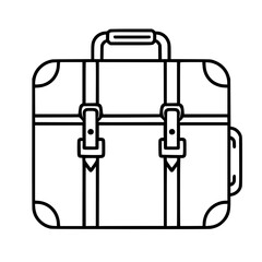 suitcase icon, travel icon, vacation icon, baggage icon, bag icon, business icon, tourism icon, luggage icon, holiday icon, summer icon, transportation icon, beach icon, airplane icon, plane icon,