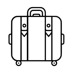 suitcase icon, travel icon, vacation icon, baggage icon, bag icon, business icon, tourism icon, luggage icon, holiday icon, summer icon, transportation icon, beach icon, airplane icon, plane icon,