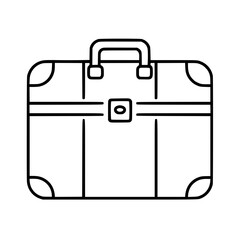 suitcase icon, travel icon, vacation icon, baggage icon, bag icon, business icon, tourism icon, luggage icon, holiday icon, summer icon, transportation icon, beach icon, airplane icon, plane icon,
