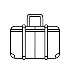 suitcase icon, travel icon, vacation icon, baggage icon, bag icon, business icon, tourism icon, luggage icon, holiday icon, summer icon, transportation icon, beach icon, airplane icon, plane icon,