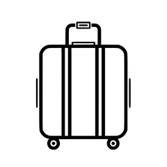 suitcase icon, travel icon, vacation icon, baggage icon, bag icon, business icon, tourism icon, luggage icon, holiday icon, summer icon, transportation icon, beach icon, airplane icon, plane icon, tou