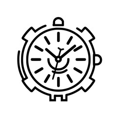 silhouette clock, alarm clock, Roman Numeral Clock, Clock Face Template, Clock Svg, Clock Numbers Svg, Clock Face dxf, Clock Face png, Clock Face eps, Clock Face vector, clock, time, watch, minute, ho