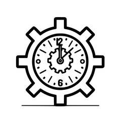 silhouette clock, alarm clock, Roman Numeral Clock, Clock Face Template, Clock Svg, Clock Numbers Svg, Clock Face dxf, Clock Face png, Clock Face eps, Clock Face vector, clock, time, watch, minute, ho