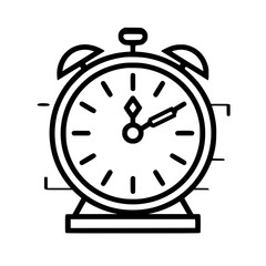 Obraz premium silhouette clock, alarm clock, Roman Numeral Clock, Clock Face Template, Clock Svg, Clock Numbers Svg, Clock Face dxf, Clock Face png, Clock Face eps, Clock Face vector, clock, time, watch, minute, ho