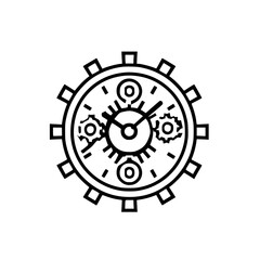 silhouette clock, alarm clock, Roman Numeral Clock, Clock Face Template, Clock Svg, Clock Numbers Svg, Clock Face dxf, Clock Face png, Clock Face eps, Clock Face vector, clock, time, watch, minute, ho