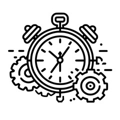 silhouette clock, alarm clock, Roman Numeral Clock, Clock Face Template, Clock Svg, Clock Numbers Svg, Clock Face dxf, Clock Face png, Clock Face eps, Clock Face vector, clock, time, watch, minute, ho