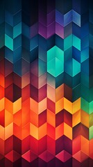 Fototapeta premium Backdrops Abstract Background, geometric Futuristic colorful background