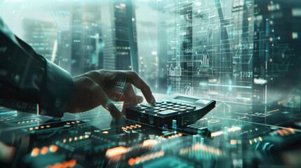 The Hand on the Calculator