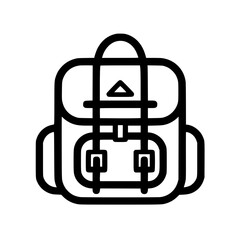 backpack icon, backpack svg, backpack png, backpack vector, suitcase icon, travel icon, vacation icon, baggage icon, bag icon, business icon, tourism icon, luggage icon, holiday icon, summer icon, tra