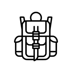 backpack icon, backpack svg, backpack png, backpack vector, suitcase icon, travel icon, vacation icon, baggage icon, bag icon, business icon, tourism icon, luggage icon, holiday icon, summer icon, tra