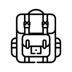 backpack icon, backpack svg, backpack png, backpack vector, suitcase icon, travel icon, vacation icon, baggage icon, bag icon, business icon, tourism icon, luggage icon, holiday icon, summer icon, tra
