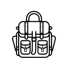 backpack icon, backpack svg, backpack png, backpack vector, suitcase icon, travel icon, vacation icon, baggage icon, bag icon, business icon, tourism icon, luggage icon, holiday icon, summer icon, tra