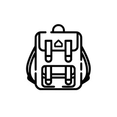 backpack icon, backpack svg, backpack png, backpack vector, suitcase icon, travel icon, vacation icon, baggage icon, bag icon, business icon, tourism icon, luggage icon, holiday icon, summer icon, tra
