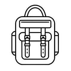 backpack icon, backpack svg, backpack png, backpack vector, suitcase icon, travel icon, vacation icon, baggage icon, bag icon, business icon, tourism icon, luggage icon, holiday icon, summer icon, tra
