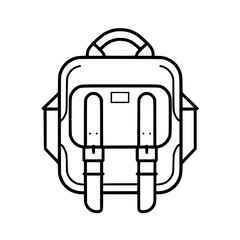 backpack icon, backpack svg, backpack png, backpack vector, suitcase icon, travel icon, vacation icon, baggage icon, bag icon, business icon, tourism icon, luggage icon, holiday icon, summer icon, tra