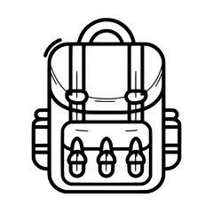 backpack icon, backpack svg, backpack png, backpack vector, suitcase icon, travel icon, vacation icon, baggage icon, bag icon, business icon, tourism icon, luggage icon, holiday icon, summer icon, tra