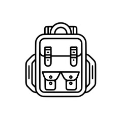 backpack icon, backpack svg, backpack png, backpack vector, suitcase icon, travel icon, vacation icon, baggage icon, bag icon, business icon, tourism icon, luggage icon, holiday icon, summer icon, tra
