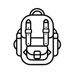 backpack icon, backpack svg, backpack png, backpack vector, suitcase icon, travel icon, vacation icon, baggage icon, bag icon, business icon, tourism icon, luggage icon, holiday icon, summer icon, tra