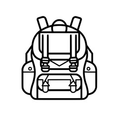 backpack icon, backpack svg, backpack png, backpack vector, suitcase icon, travel icon, vacation icon, baggage icon, bag icon, business icon, tourism icon, luggage icon, holiday icon, summer icon, tra