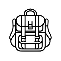 backpack icon, backpack svg, backpack png, backpack vector, suitcase icon, travel icon, vacation icon, baggage icon, bag icon, business icon, tourism icon, luggage icon, holiday icon, summer icon, tra