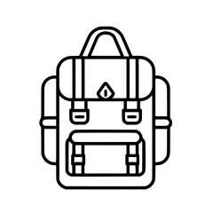 backpack icon, backpack svg, backpack png, backpack vector, suitcase icon, travel icon, vacation icon, baggage icon, bag icon, business icon, tourism icon, luggage icon, holiday icon, summer icon, tra