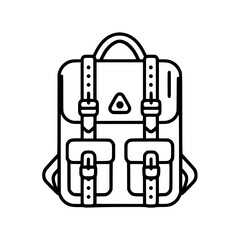 backpack icon, backpack svg, backpack png, backpack vector, suitcase icon, travel icon, vacation icon, baggage icon, bag icon, business icon, tourism icon, luggage icon, holiday icon, summer icon, tra