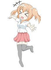 ツインテールの女の子2