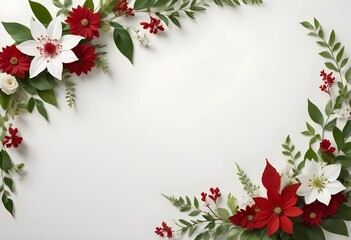 A floral light background