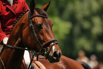 Obraz premium cleveland bay horse