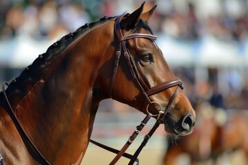Obraz premium cleveland bay horse