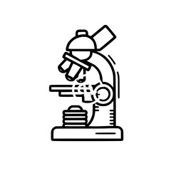 laboratory icon, microscope icon, research icon, science icon, doctor icon, hospital icon, medicine icon, technology icon, chemistry icon, biology icon, education icon, equipment icon, magnification i