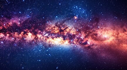 Obraz premium galaxy in the night