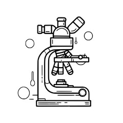 laboratory icon, microscope icon, research icon, science icon, doctor icon, hospital icon, medicine icon, technology icon, chemistry icon, biology icon, education icon, equipment icon, magnification i