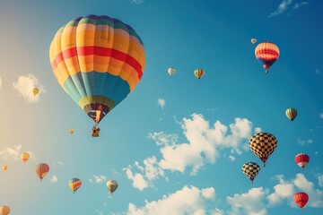 Obraz premium hot air balloon festival