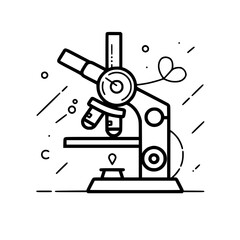 laboratory icon, microscope icon, research icon, science icon, doctor icon, hospital icon, medicine icon, technology icon, chemistry icon, biology icon, education icon, equipment icon, magnification i