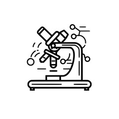 laboratory icon, microscope icon, research icon, science icon, doctor icon, hospital icon, medicine icon, technology icon, chemistry icon, biology icon, education icon, equipment icon, magnification i