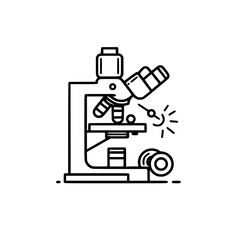 laboratory icon, microscope icon, research icon, science icon, doctor icon, hospital icon, medicine icon, technology icon, chemistry icon, biology icon, education icon, equipment icon, magnification i