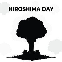 Hiroshima Day Vector Illustration Design