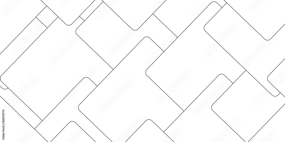 Poster abstract seamless random geometric colorful square lines pattern on a transparent background design.