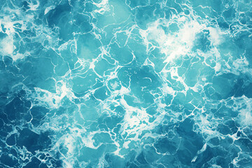 Fototapeta premium water sea caustics texture realistic