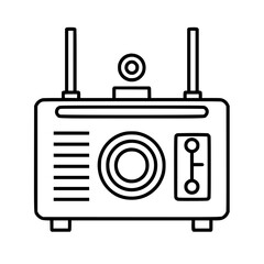 Radio icon, technology icon, communication icon, music icon, broadcast icon, microphone icon, speaker icon, web icon, website icon, mobile icon, business icon, internet icon, media icon, network icon,